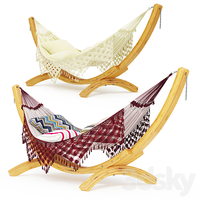 Hammock La Siesta Bossanova 3ds Max - thumbnail 1