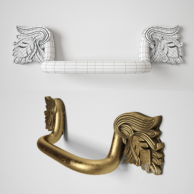 Handle Salice Paolo. 440A 3ds Max - thumbnail 2