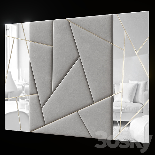 Headboard 008. 3ds Max - thumbnail 1