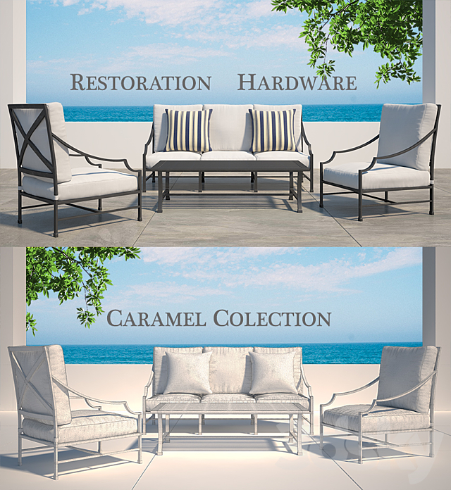 HR_CARAMEL COLLECTION 3ds Max - thumbnail 1