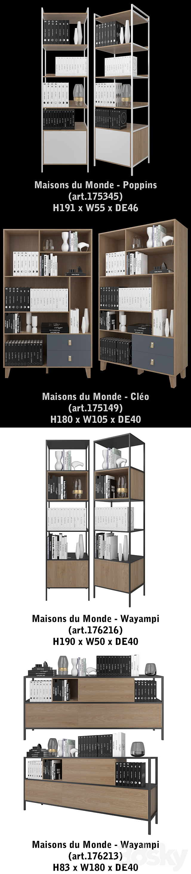 Maisons du Monde | set 38 3ds Max - thumbnail 2