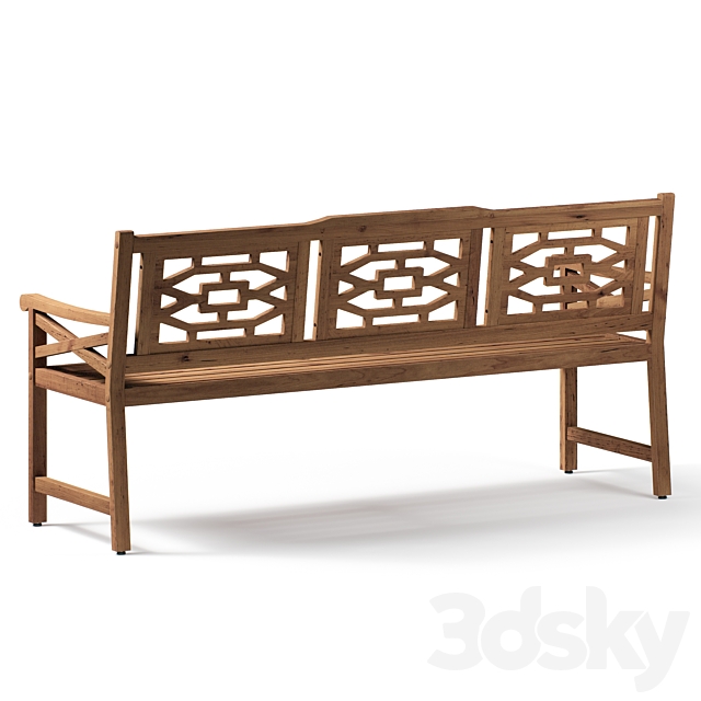 OVE Malay Bench 72 3ds Max - thumbnail 2