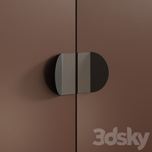 Plankhardware MERCURY FOLD Handle 3ds Max - thumbnail 3