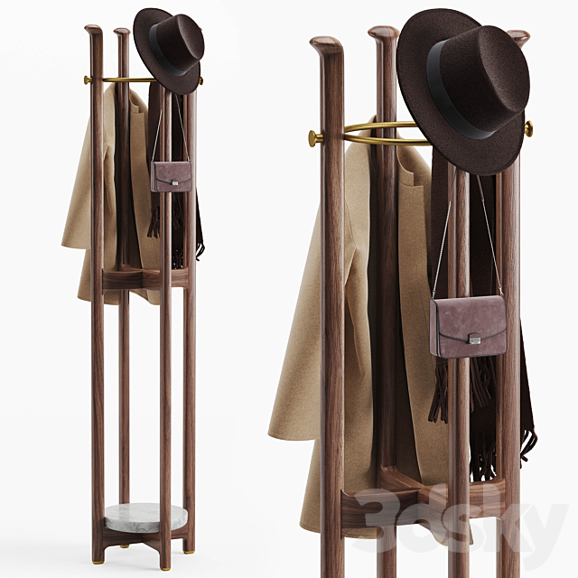 Porada Igor Clothes stand 3ds Max - thumbnail 1