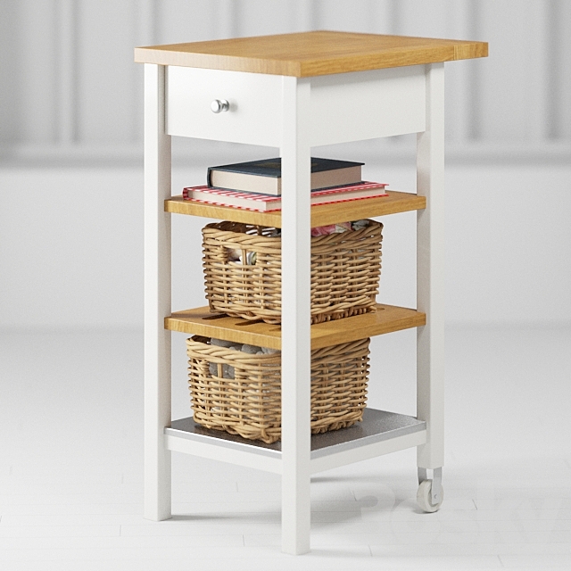 STENSTORP Kitchen cart 3ds Max - thumbnail 2