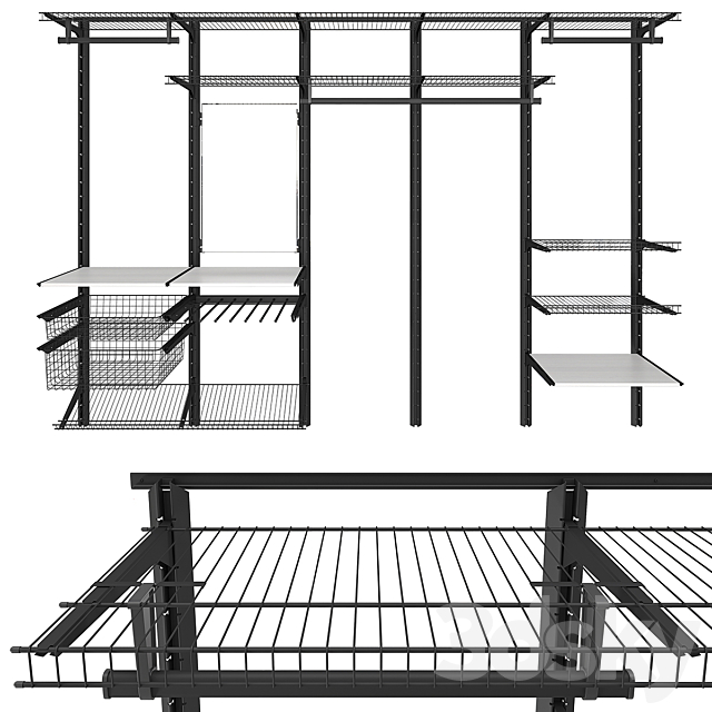 Storage system FIND “Home Space” 3ds Max - thumbnail 1