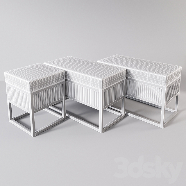 Academy Bench by Oasis Group 3DSMax File - thumbnail 2