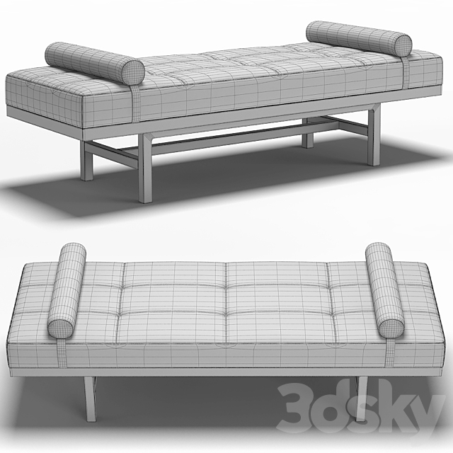 Adriana Hoyos Rumba Daybed 100 3DSMax File - thumbnail 2