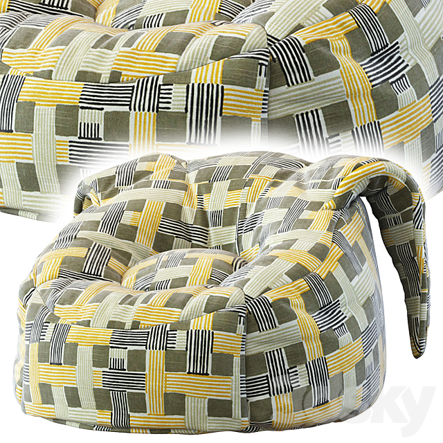 Animal Bean Bag Chairs 3DSMax File - thumbnail 3