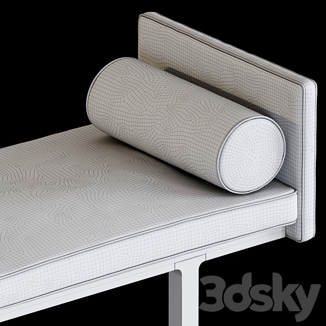 Archive daybed 3DSMax File - thumbnail 3