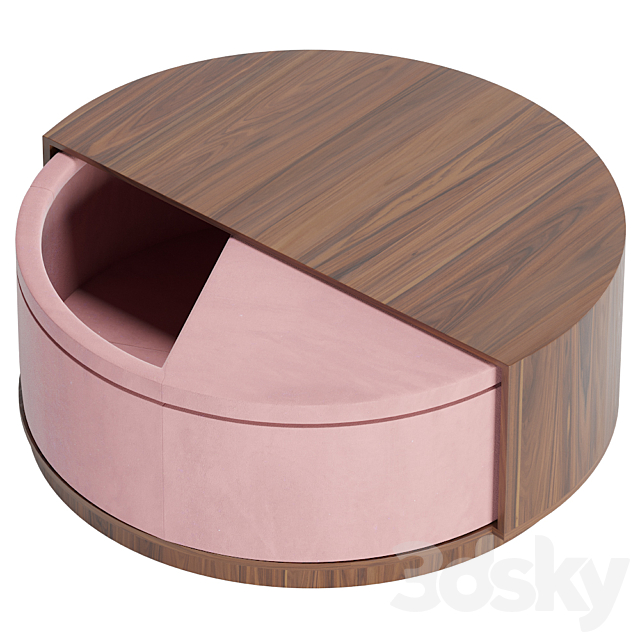 Arte Brotto Leonardo S98 Pouf 3DSMax File - thumbnail 2