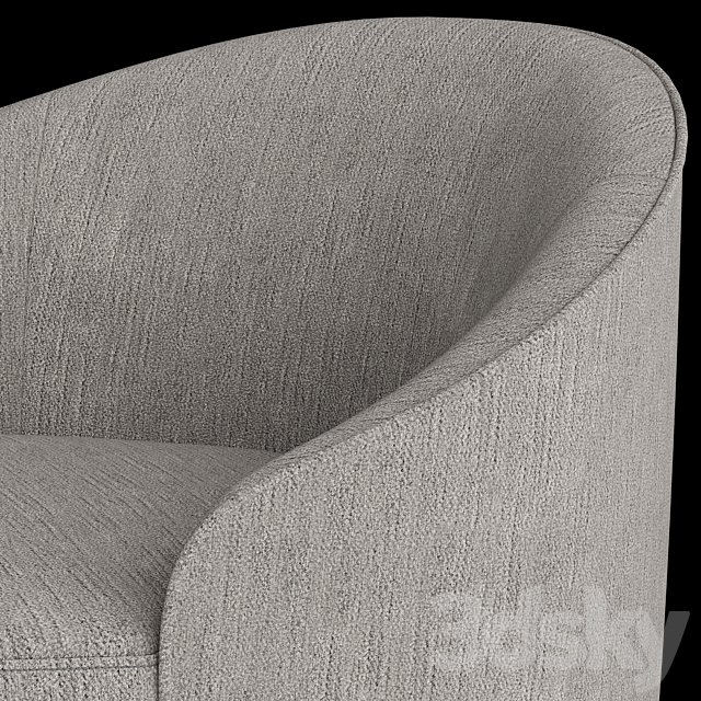 Arteriors turner chaise 3DSMax File - thumbnail 3