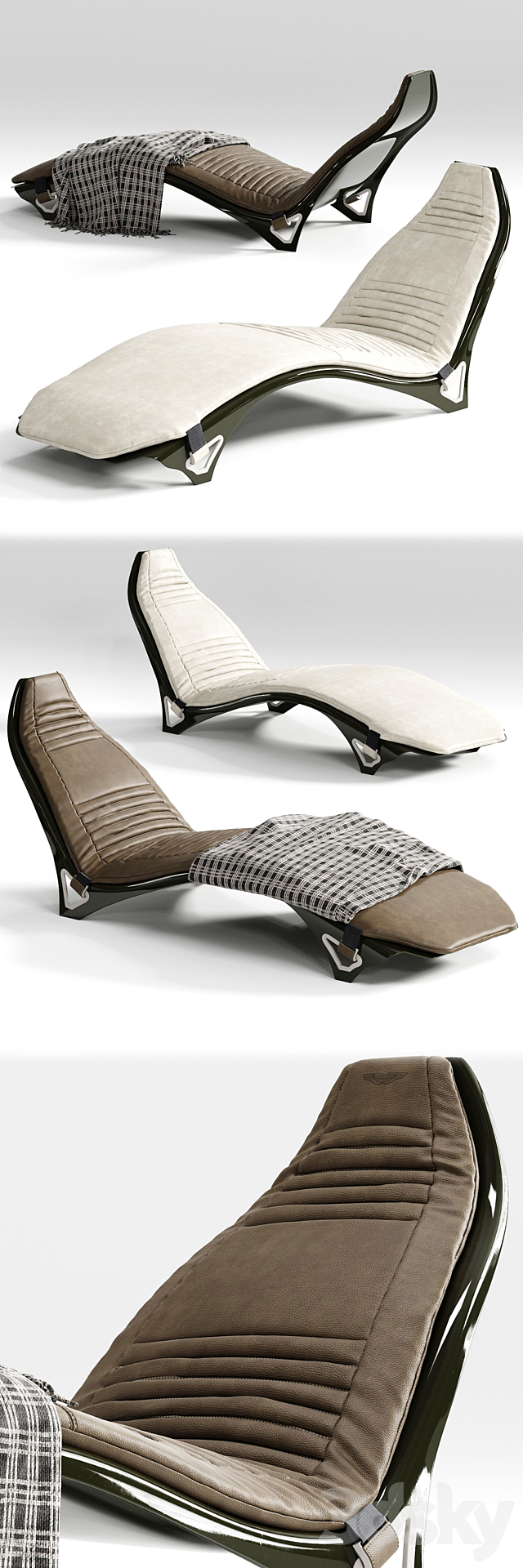 Aston Martin V007 Chaise longue 3ds Max - thumbnail 2