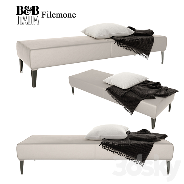 B & B ITALIA FILEMONE 3DSMax File - thumbnail 1