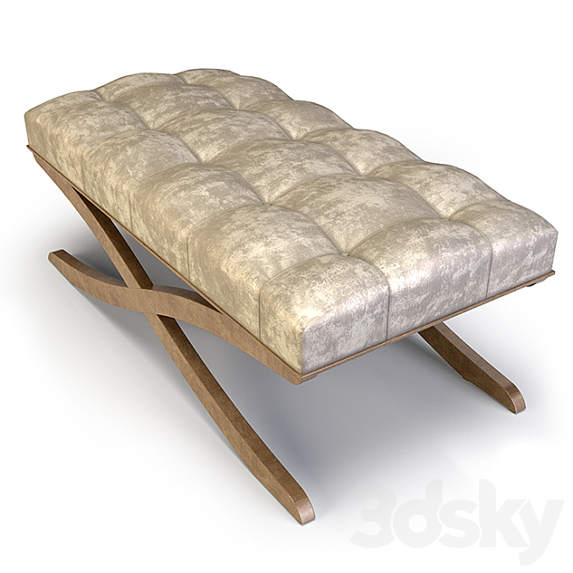 banquette Christopher Guy Xena 3DS Max Model - thumbnail 2