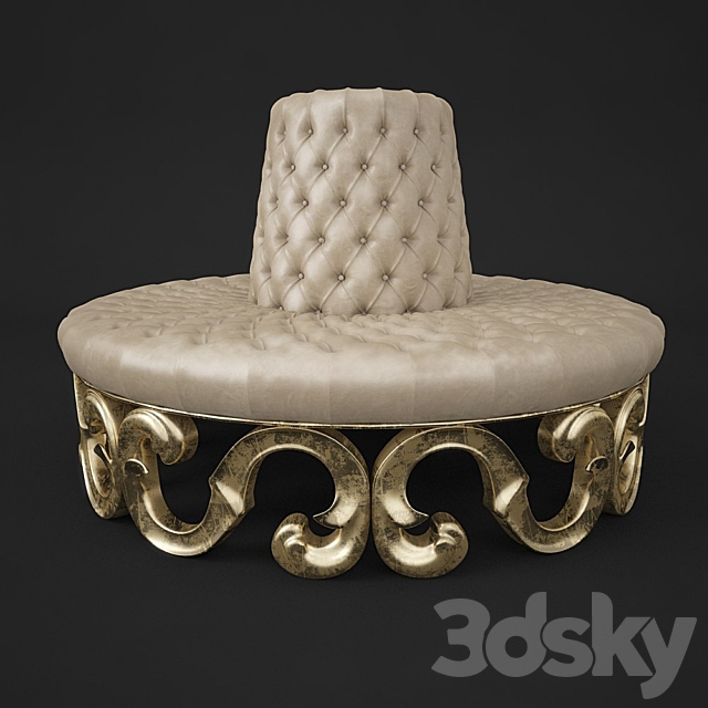 Banquettes CHRISTOPHER GUY 3DSMax File - thumbnail 1