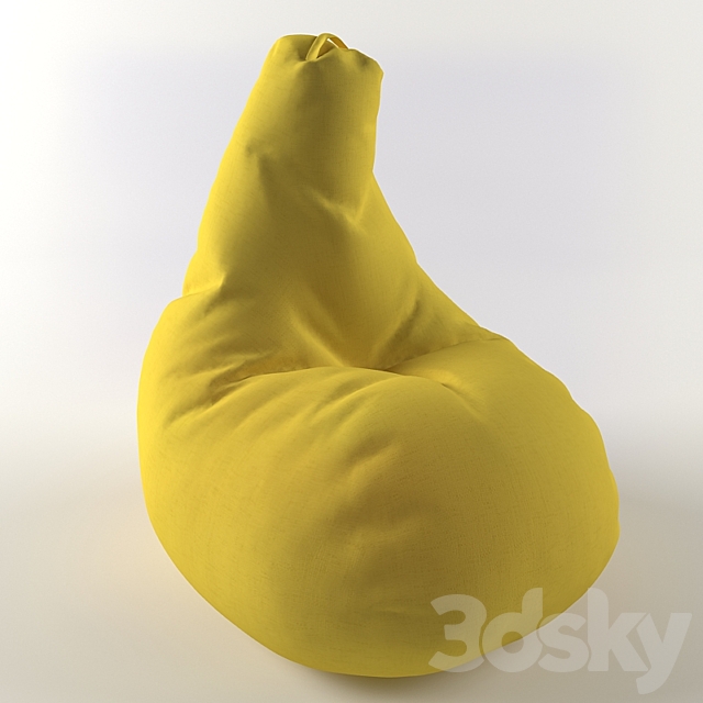 Bean bag 3DSMax File - thumbnail 1