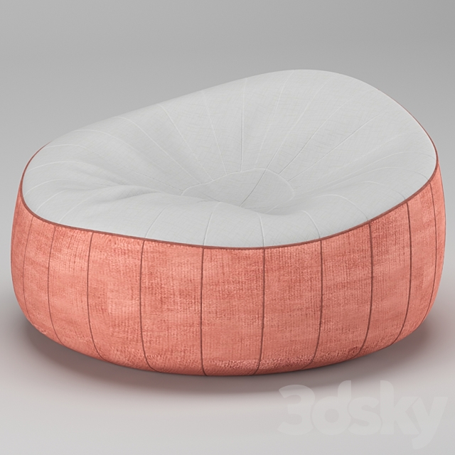 Bean bag chair 3DSMax File - thumbnail 3