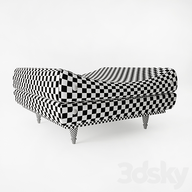 Bellagio fera pouf 3DSMax File - thumbnail 3