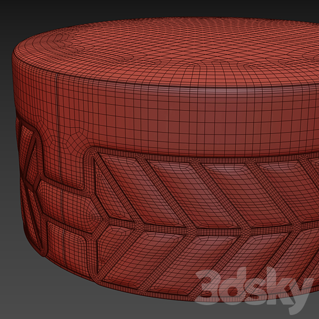 Belte pouf 3DSMax File - thumbnail 3