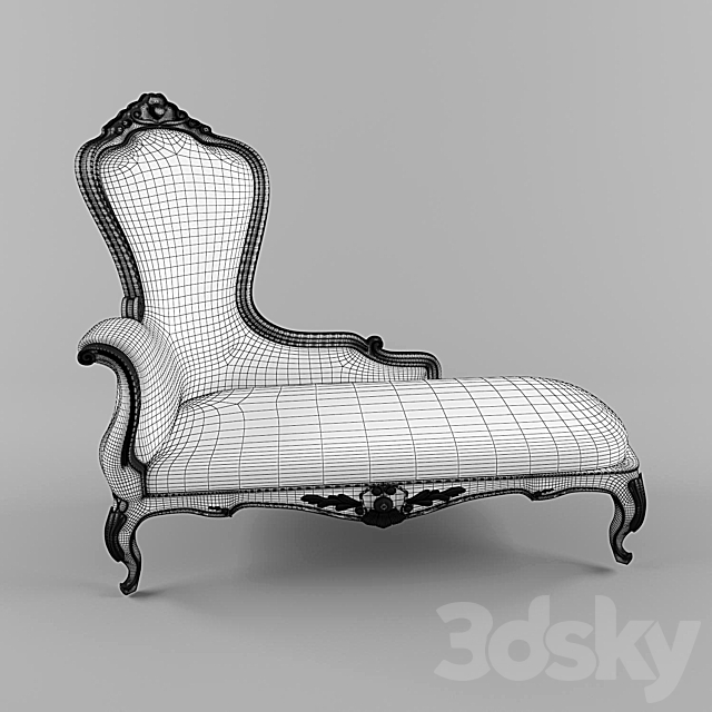 Bench Angelo Cappellini 3DSMax File - thumbnail 2