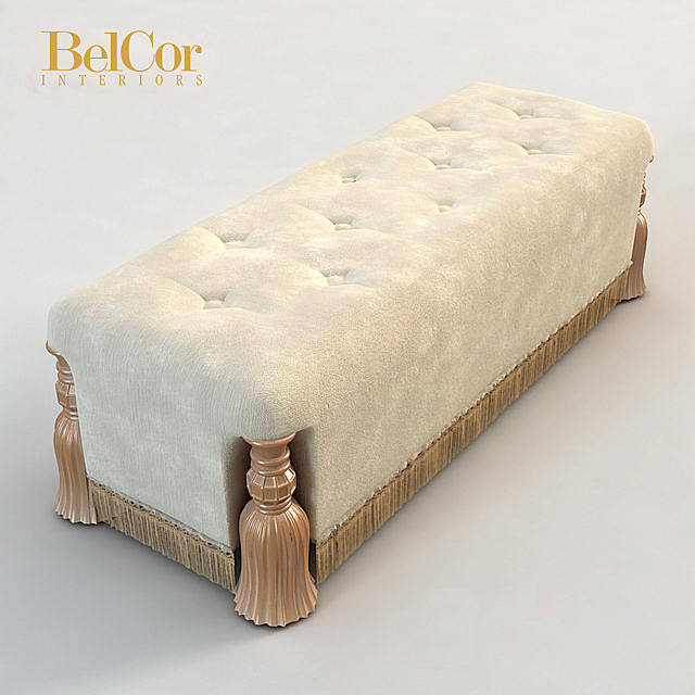 Bench belcor 3ds Max - thumbnail 1