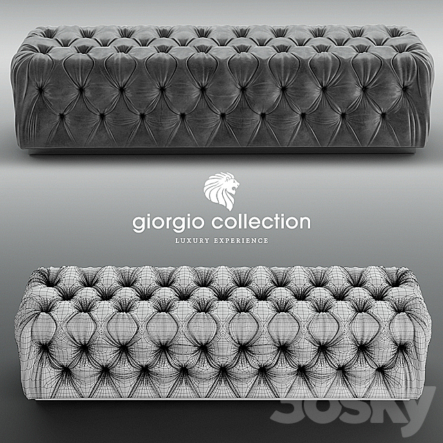 Bench Giorgio Collection SUNRISE 3DSMax File - thumbnail 2