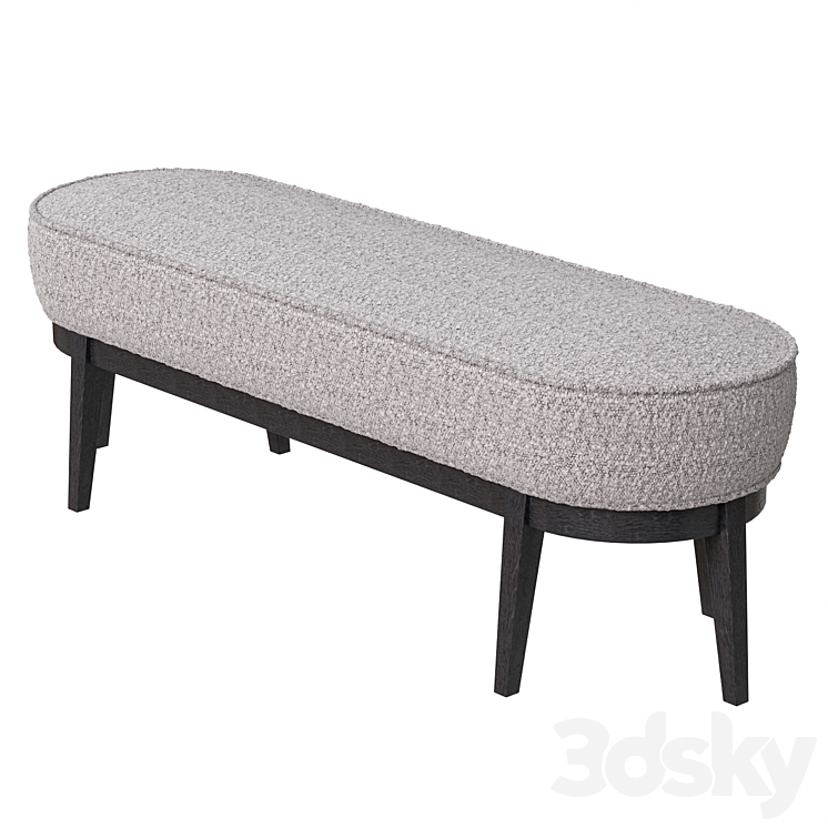 Bench Jarrett Eichholtz 3DS Max Model - thumbnail 3