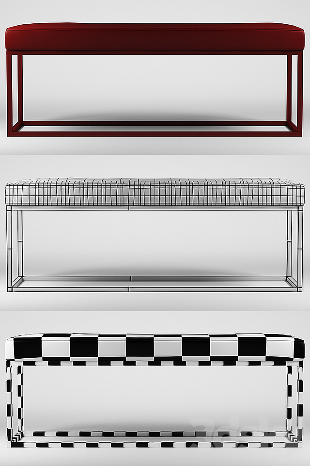 Bench Kubo 3DSMax File - thumbnail 3