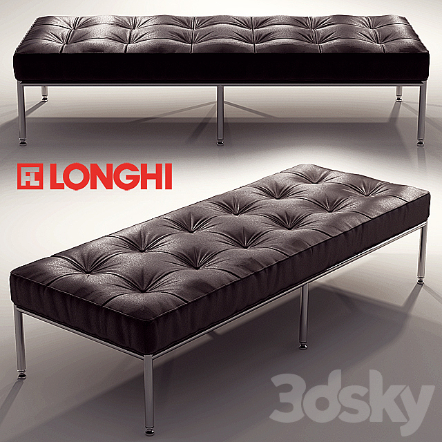 Bench Longhi Kiria 3DSMax File - thumbnail 1