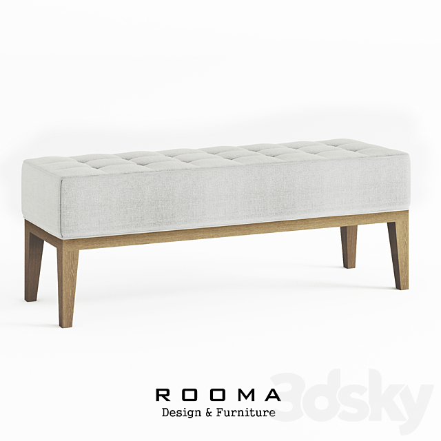 Bench Mila Rooma Design 3DSMax File - thumbnail 1