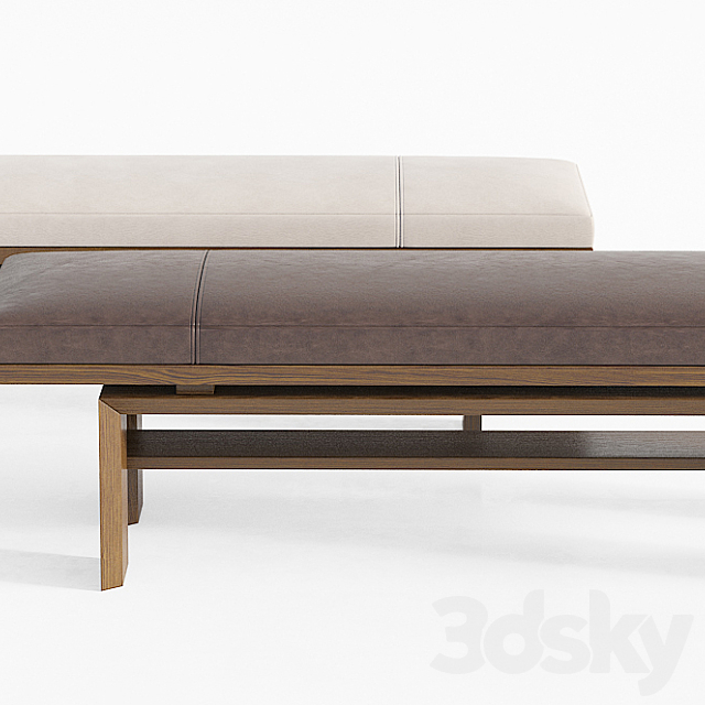 Bench Press Barbara Barry Bakerfurniture 3DSMax File - thumbnail 2