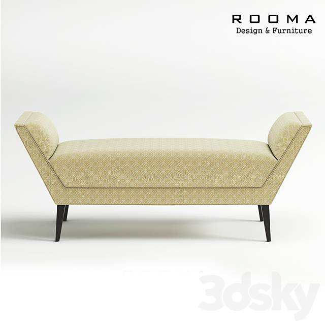 Bench Riga Rooma Design 3ds Max - thumbnail 1