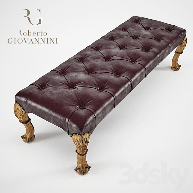 Bench Roberto Giovannini 341 L 3DSMax File - thumbnail 1