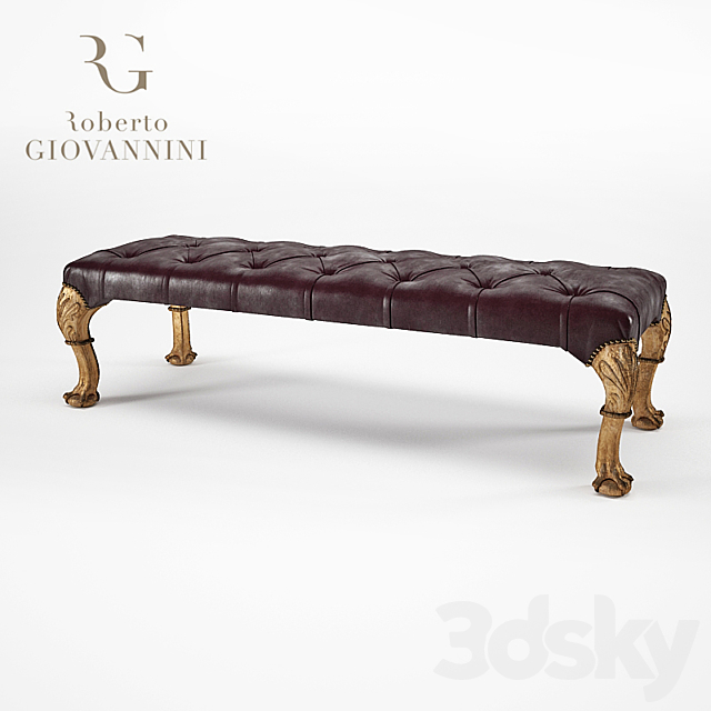 Bench Roberto Giovannini 341 L 3DSMax File - thumbnail 2