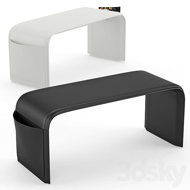 Bench Shape 3DSMax File - thumbnail 4