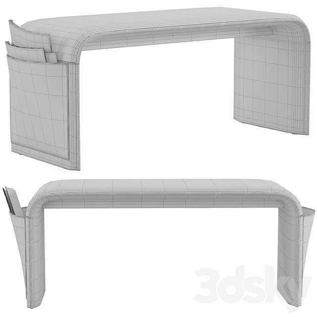 Bench Shape 3DSMax File - thumbnail 5