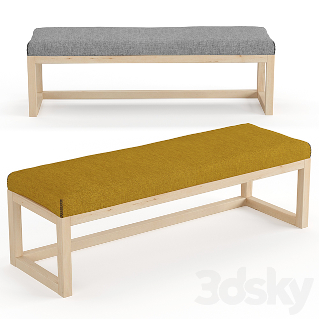 Bench Yola 3DSMax File - thumbnail 2