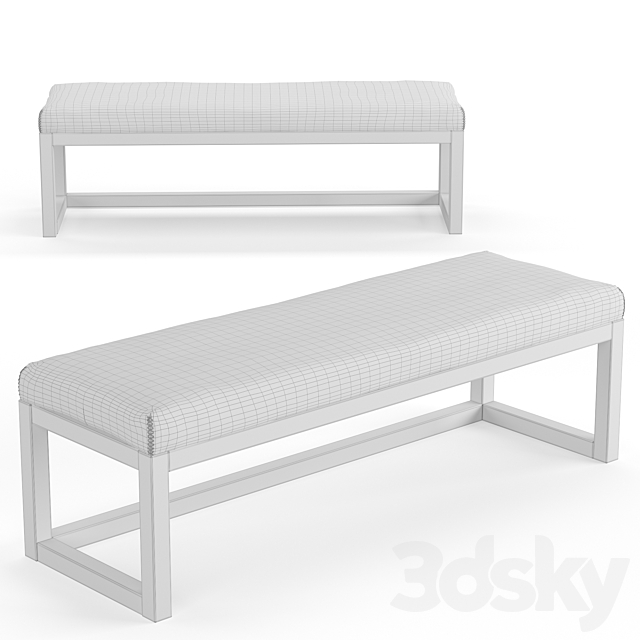 Bench Yola 3DSMax File - thumbnail 4