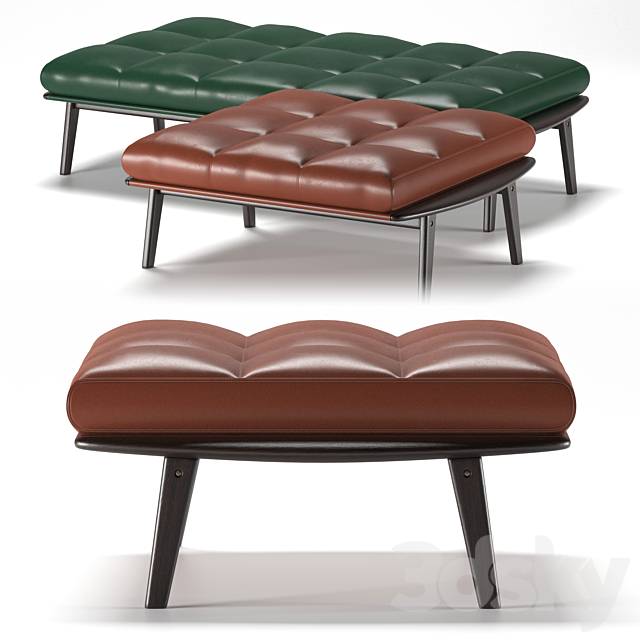 Benches Fynn. Minotti Italia 3DSMax File - thumbnail 1