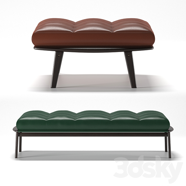 Benches Fynn. Minotti Italia 3DSMax File - thumbnail 3