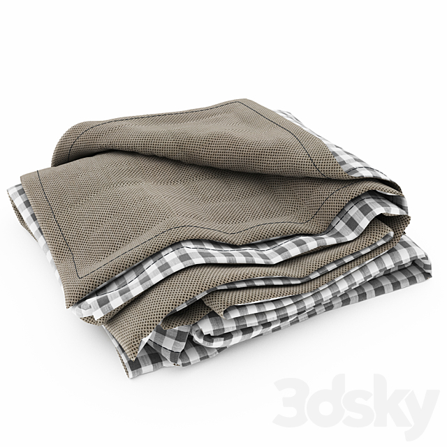 Blanket collection 04 3ds Max - thumbnail 2