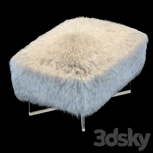 Bleeker ottoman 3DSMax File - thumbnail 2