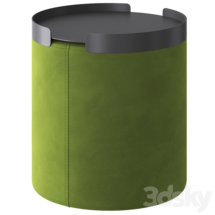 Bludot Bumper Ottoman Tray 3DS Max Model - thumbnail 1