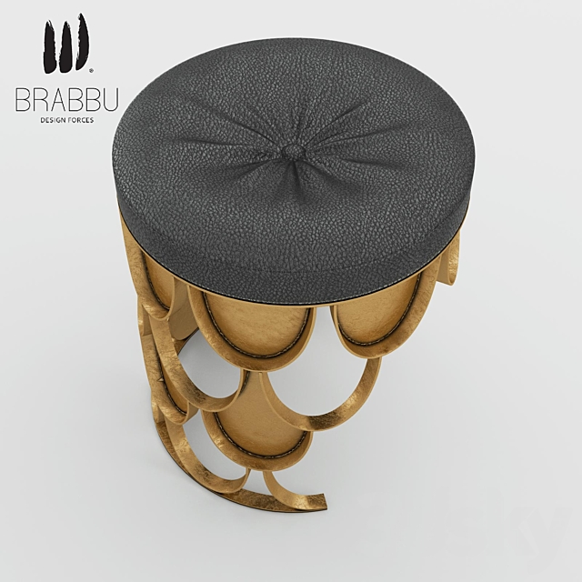 Brabbu KOI STOOL 3ds Max - thumbnail 3