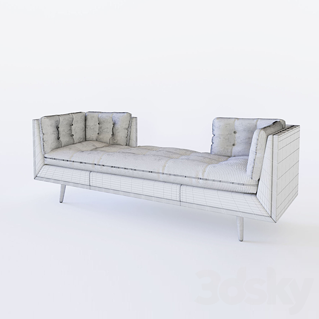 burlington Daybed 3DSMax File - thumbnail 2