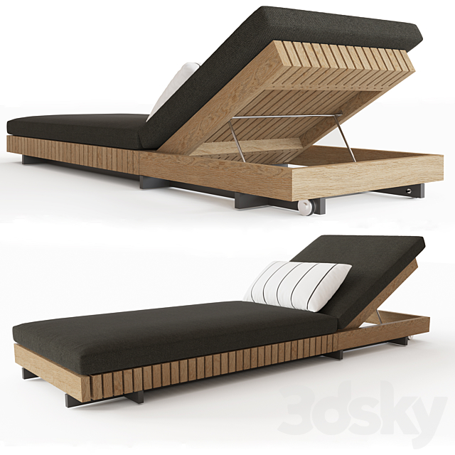 CAICOS CHAISE 3DSMax File - thumbnail 1