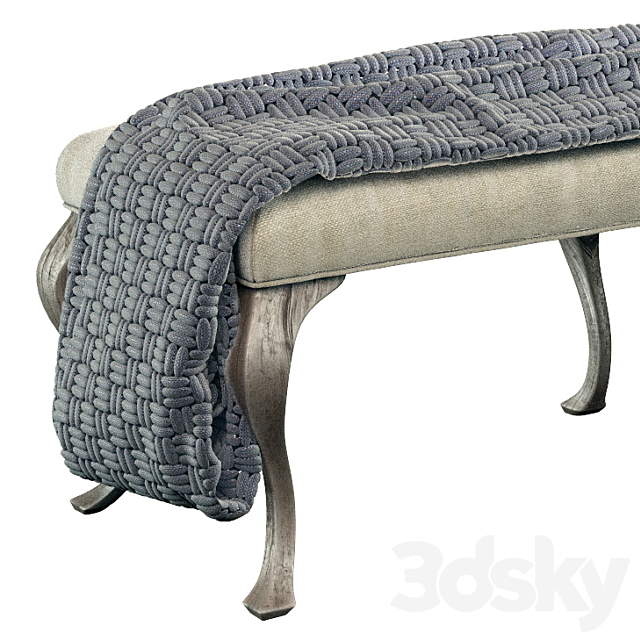 Campania Bench 370-508 3DSMax File - thumbnail 2