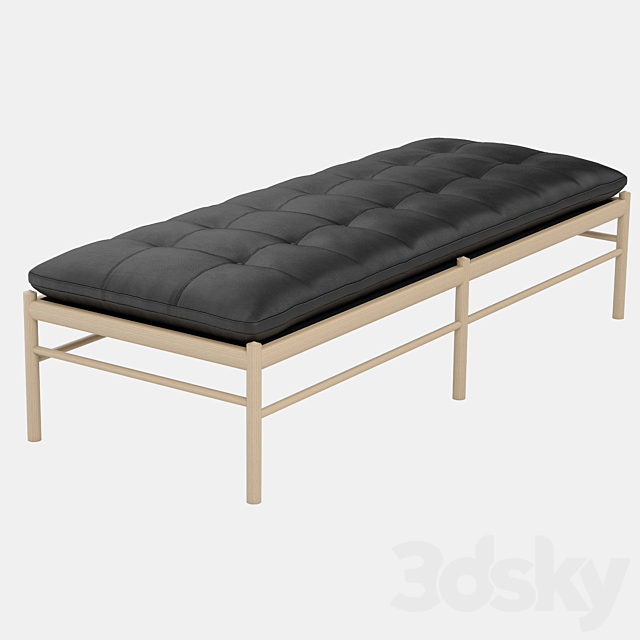 Carl Hansen & Son Sofa DAYBED OW150 3DSMax File - thumbnail 1