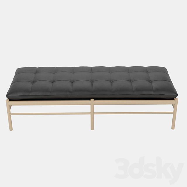 Carl Hansen & Son Sofa DAYBED OW150 3DSMax File - thumbnail 2